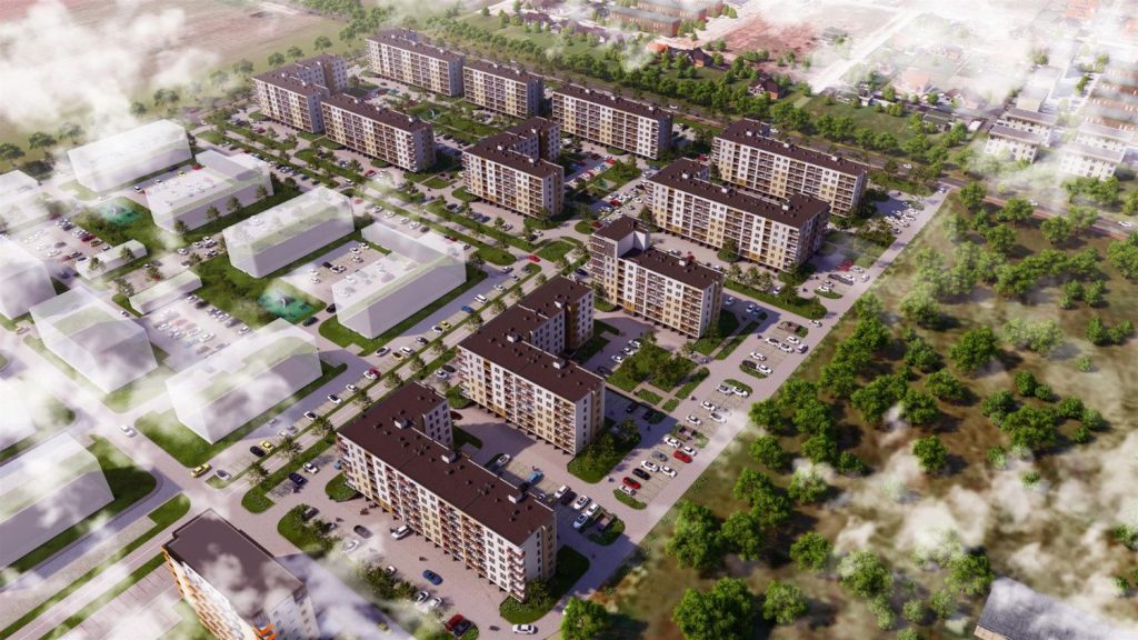 Nowe Miasto etap I (ul. Kolonia) - Multi apartment - visualization