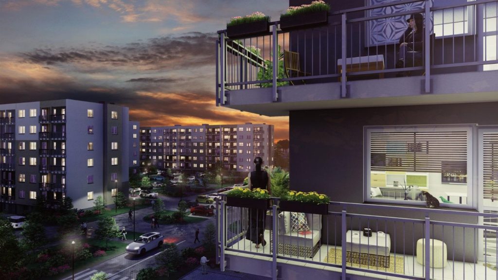 Nowe Miasto etap I (ul. Kolonia) - Multi apartment - visualization
