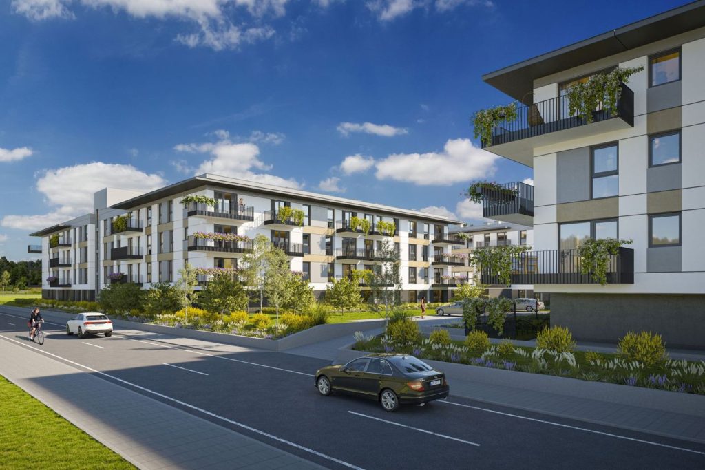 Osiedle Hemara - etap III bud. 2 i 3 (ul. Mariana Hemara) - Daugiabutis - vizualizacija
