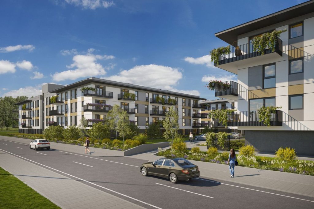 Osiedle Hemara - etap III bud. 2 i 3 (ul. Mariana Hemara) - Daugiabutis - vizualizacija