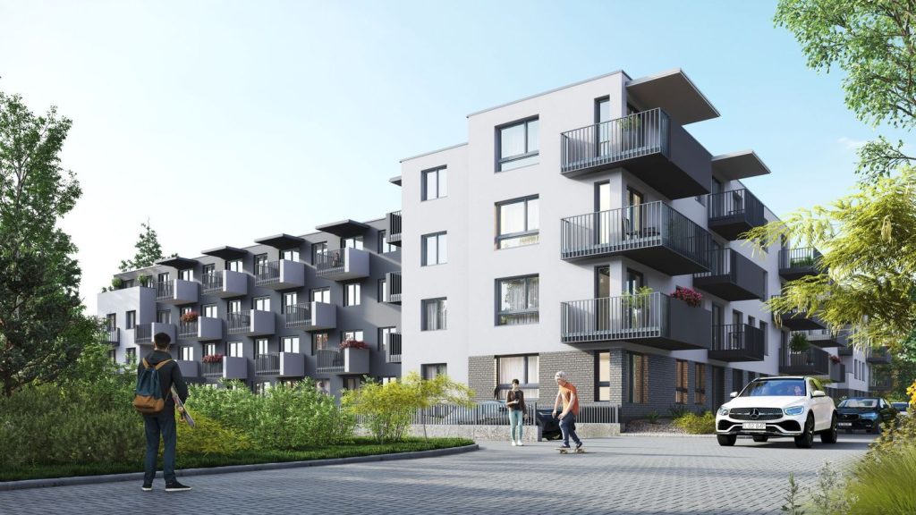 Ostródzka 123 - etap I (ul. Ostródzka 123) - Daugiabutis - vizualizacija