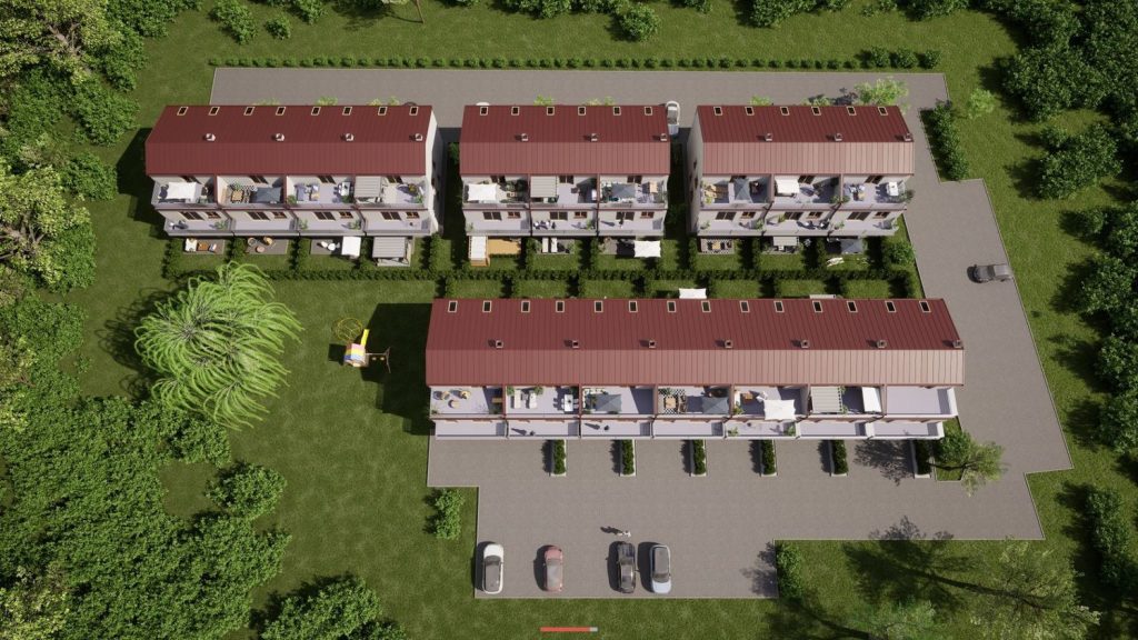 Osiedle Parkowe Tyczyn etap I (ul. Parkowa 10) - Multi apartment - visualization