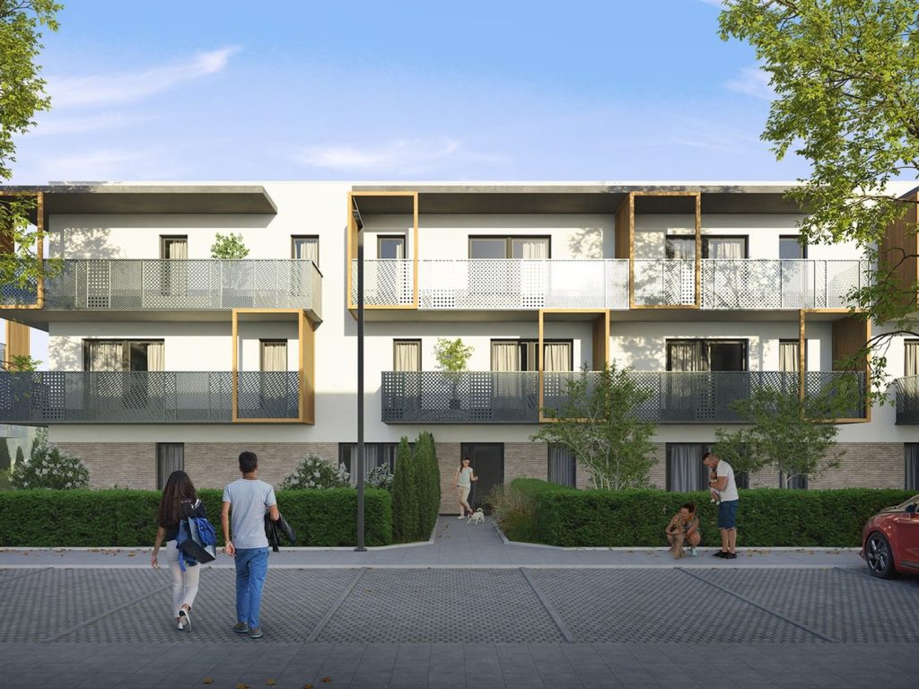 Osiedle Brzoskwiniowa (ul. Brzoskwiniowa) - Multi apartment - visualization