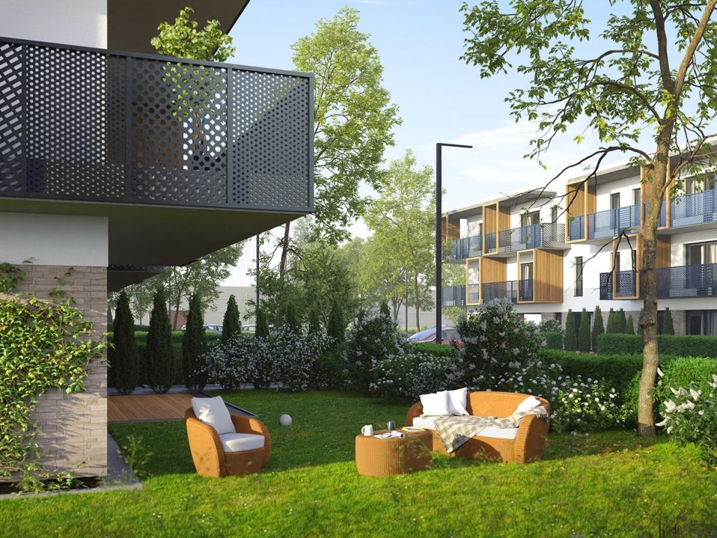 Osiedle Brzoskwiniowa (ul. Brzoskwiniowa) - Multi apartment - visualization