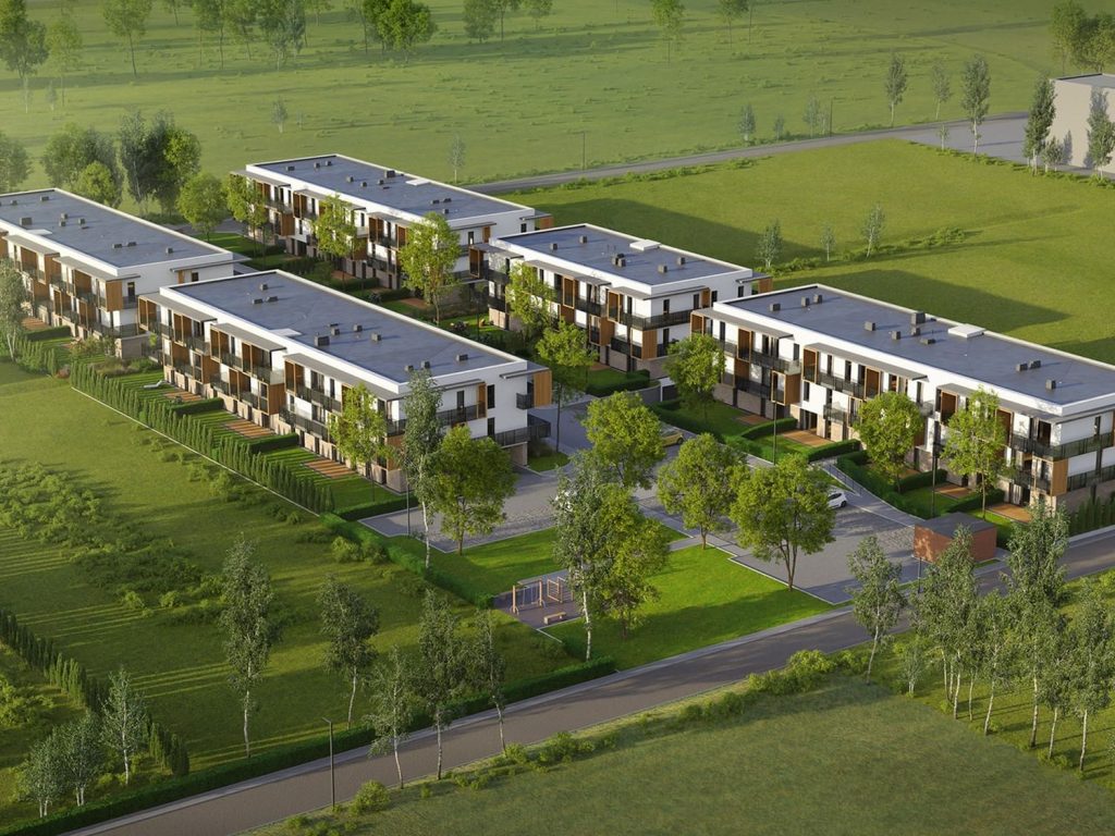 Osiedle Brzoskwiniowa (ul. Brzoskwiniowa) - Multi apartment - visualization