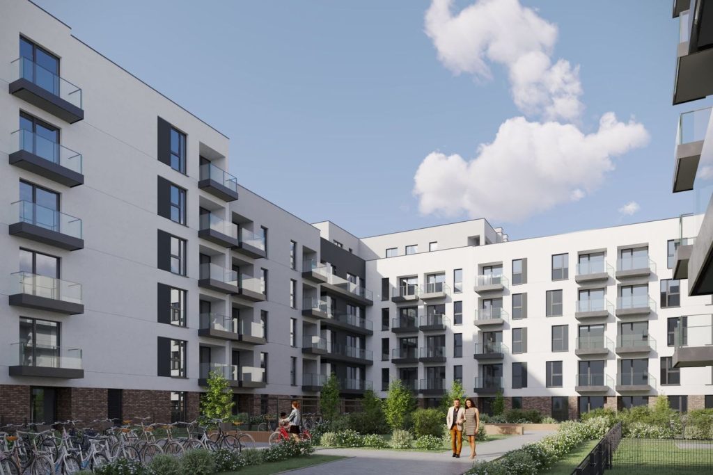 Osiedle Primo etap IV (ul. Lindleya) - Korterelamu - visuaalne