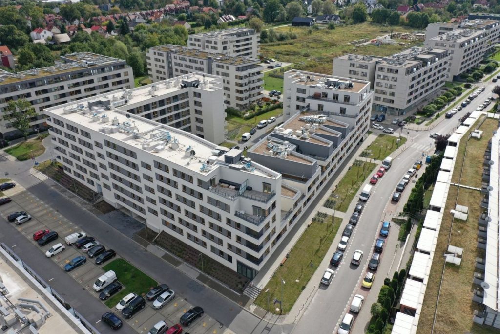 Osiedle Piltza etap X (ul. Piltza 40 - 40B) - Daudzdzīvokļu nams - vizualizācija