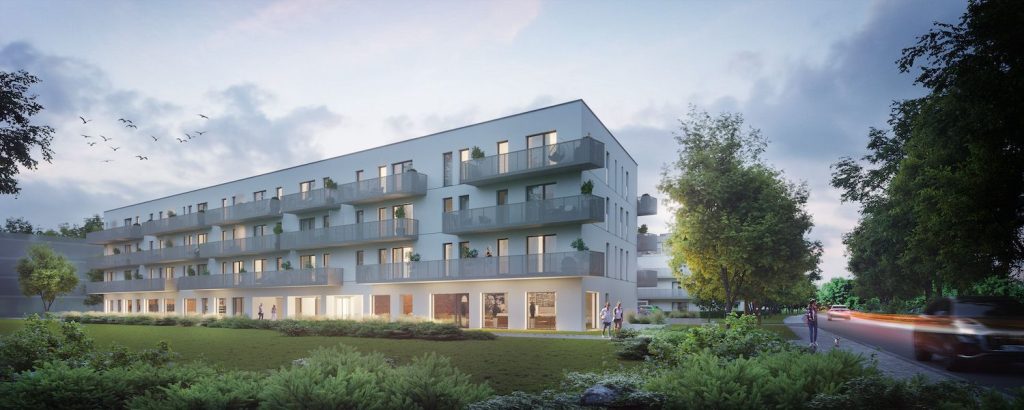 Osiedle Literatura (ul. Literacka) - Multi apartment - visualization