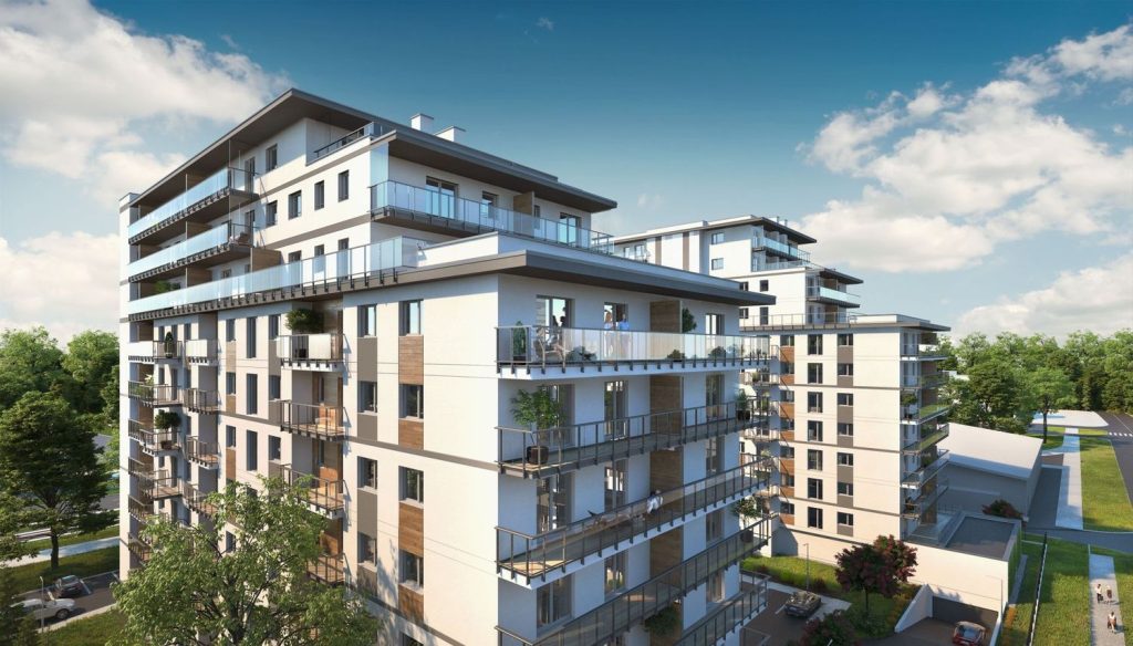 Osiedle NeoTeo (ul. Grabieniec) - Korterelamu - visuaalne