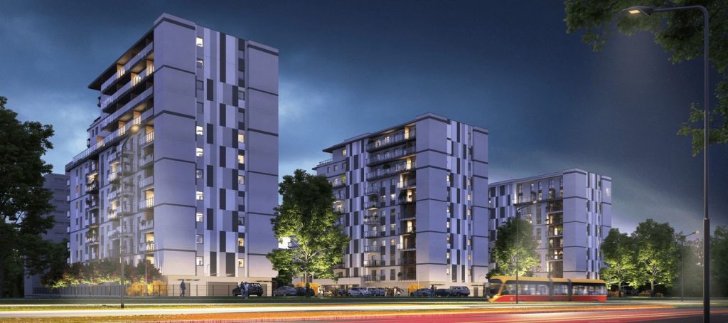 Osiedle NeoTeo (ul. Grabieniec) - Korterelamu - visuaalne