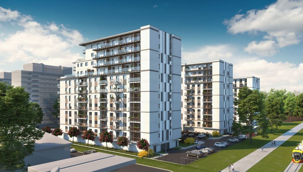 Osiedle NeoTeo (ul. Grabieniec) - Korterelamu - visuaalne