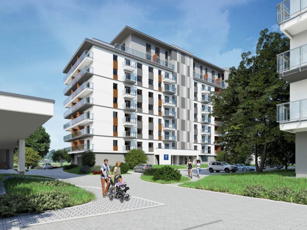 Osiedle NeoTeo (ul. Grabieniec) - Korterelamu - visuaalne