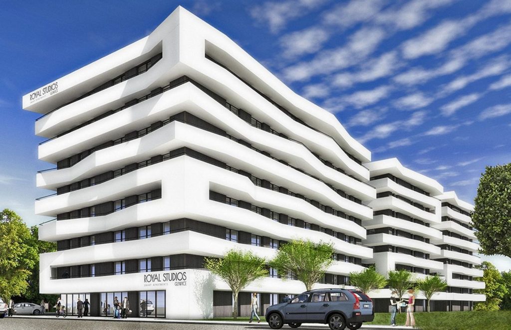 Royal Studios Smart Apartments etap 2 (ul. Pszczyńska) - Daugiabutis - vizualizacija
