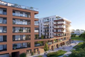 Nadmotławie Apartments etap J vizualizācija