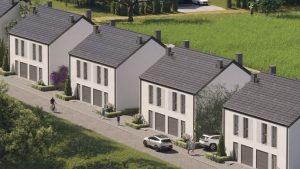 Domy w Brzozach (ul. Bukowa) - Row housing