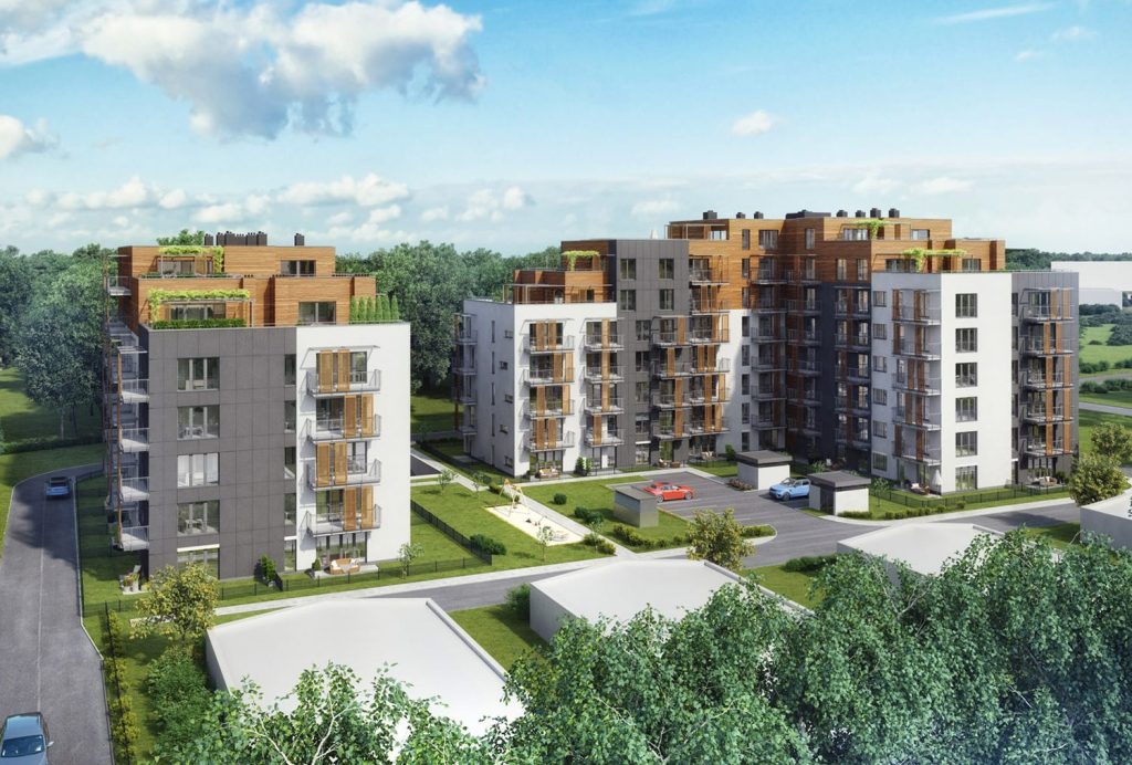 Francuska Park V (ul. Szybowcowa) - Korterelamu - visuaalne