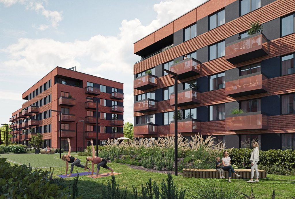 Strefa Cegielnia 2 (ul. Gustawa Morcinka 13/D) - Multi apartment - visualization