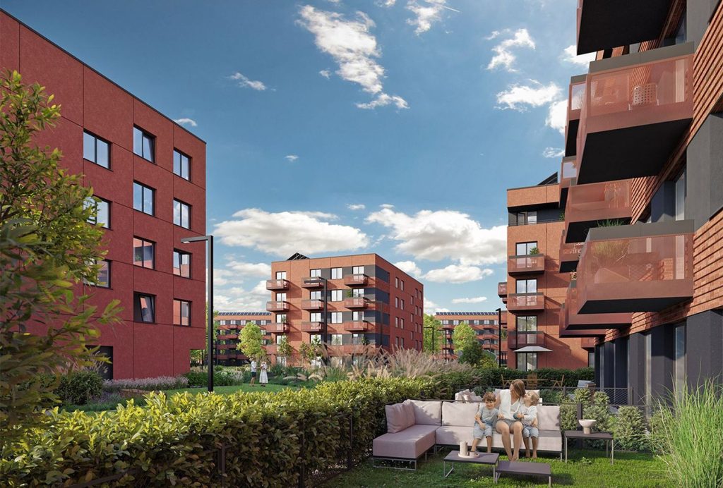 Strefa Cegielnia 2 (ul. Gustawa Morcinka 13/D) - Multi apartment - visualization