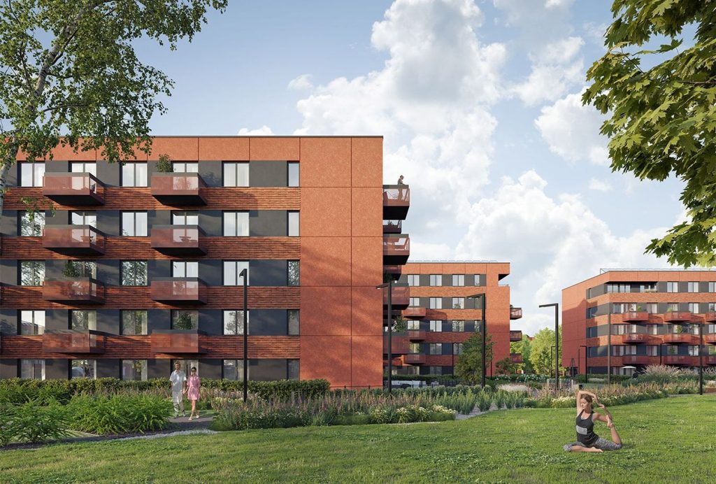 Strefa Cegielnia 2 (ul. Gustawa Morcinka 13/D) - Multi apartment - visualization