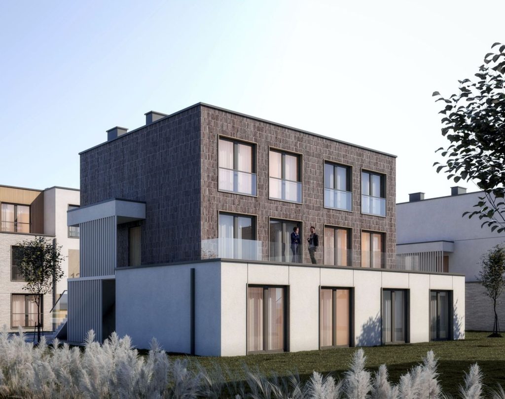 Osiedle Niezapominajek (ul. Niezapominajek) - Row housing - visualization