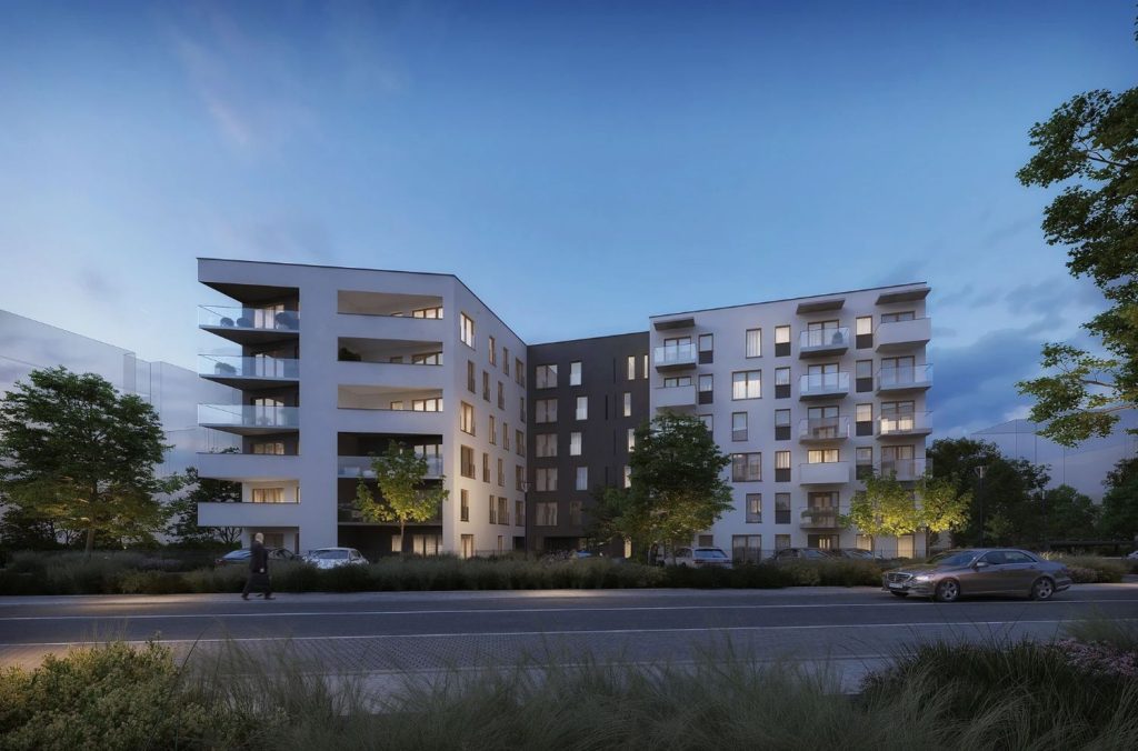 Wiślane Klimaty (ul. Myśliwska 68C) - Daugiabutis - vizualizacija