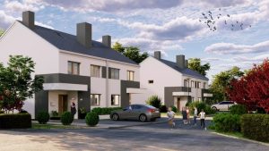 Kamionki - ul. Spacerowa (ul. Spacerowa) - Row housing
