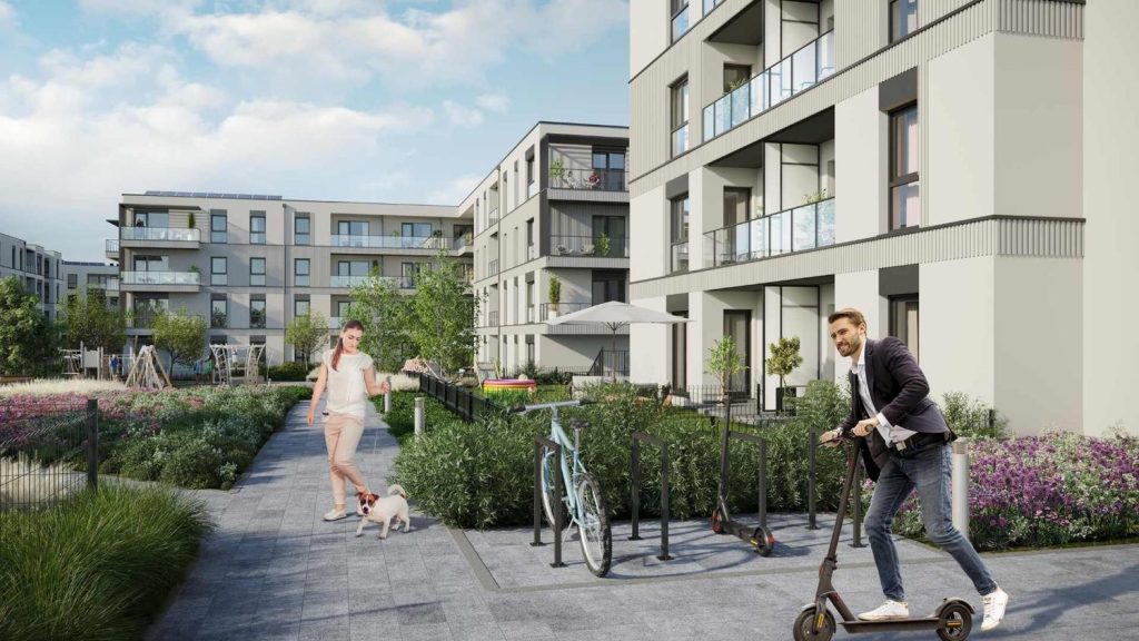Konstelacja etap IV (ul. Ignacego Jana Paderewskiego) - Daudzdzīvokļu nams - vizualizācija