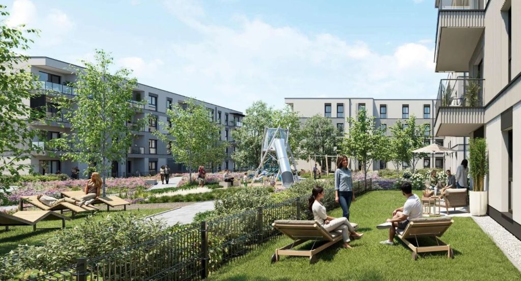 Konstelacja etap V (ul. Ignacego Jana Paderewskiego) - Daudzdzīvokļu nams - vizualizācija