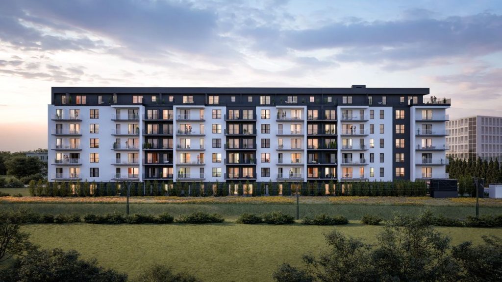 Kórnicka - etap I (ul. Sowia 7) - Daugiabutis - vizualizacija