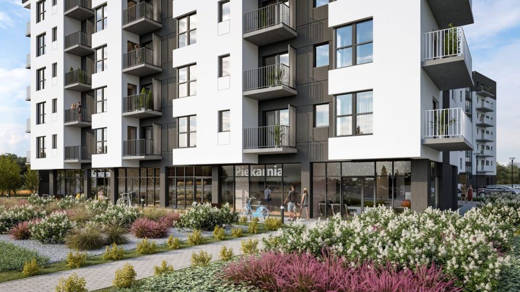 Kórnicka - etap I (ul. Sowia 7) - Daugiabutis - vizualizacija