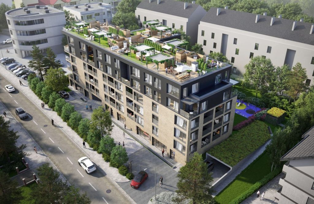 Kobi HOUSE (ul. Kobierzyńska 124) - Daudzdzīvokļu nams - vizualizācija