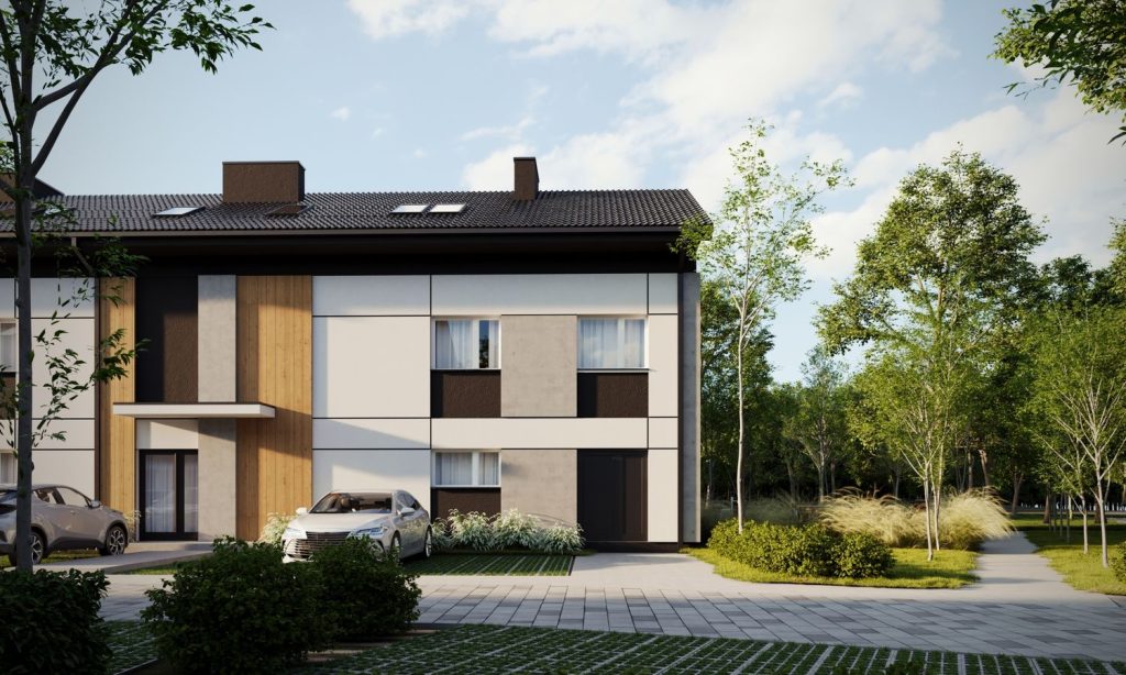 Śląska Park (ul. śląska 39) - Multi apartment - visualization