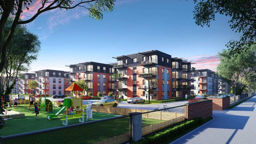Stacja Łódź - etap II (ul. Wieniawskiego 5) - Multi apartment - visualization