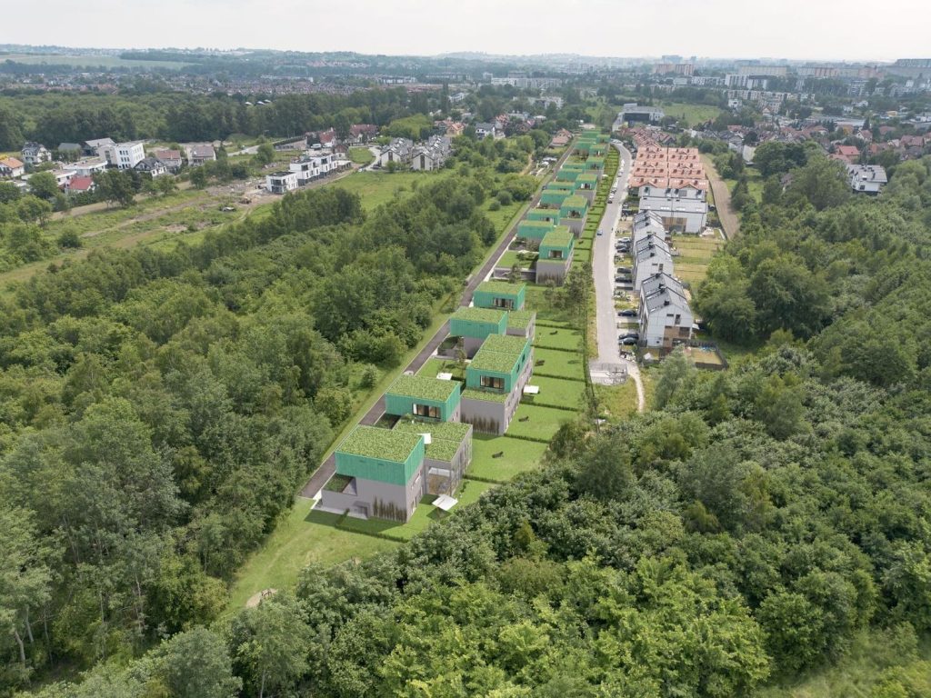 Łokietka Park Lane (ul. Władysława Łokietka) - Daugiabutis - vizualizacija