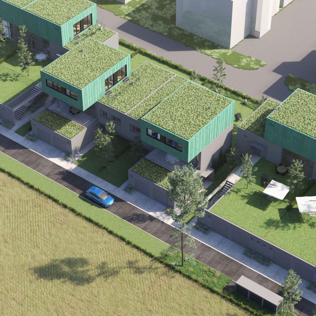 Łokietka Park Lane (ul. Władysława Łokietka) - Daugiabutis - vizualizacija