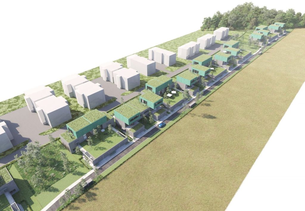 Łokietka Park Lane (ul. Władysława Łokietka) - Daugiabutis - vizualizacija