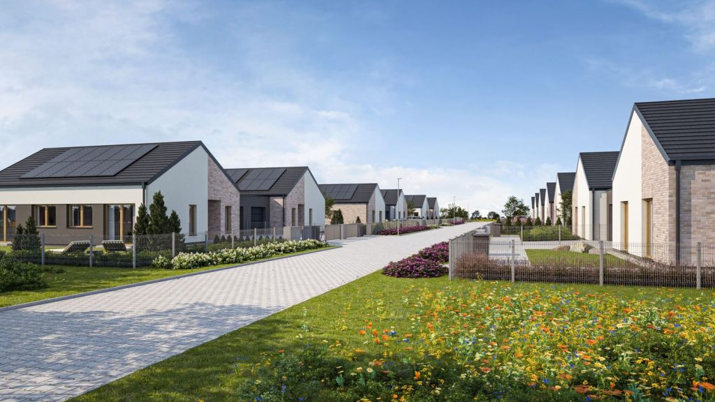 Osiedle Marianowe (ul. Rolna 63) - Sublokuoti namai - vizualizacija