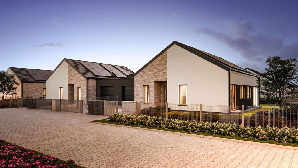 Osiedle Marianowe (ul. Rolna 63) - Sublokuoti namai - vizualizacija