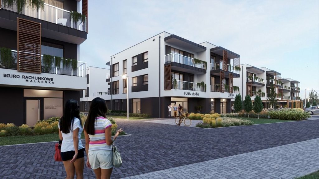 Osiedle Malarska etap IV (ul. Malarska) - Multi apartment - visualization