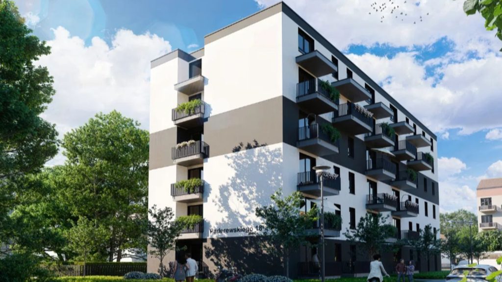 Paderewskiego 18 (ul. Ignacego Jana Paderewskiego 18) - Multi apartment - visualization