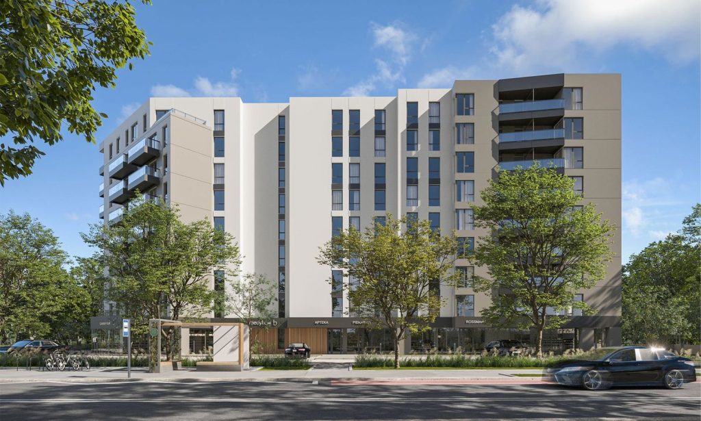 Park Medyków (ul. Medyków 34) - Multi apartment - visualization