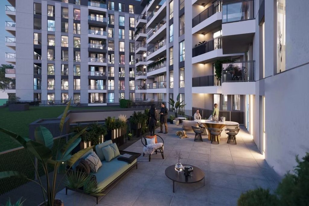 Park Medyków (ul. Medyków 34) - Multi apartment - visualization