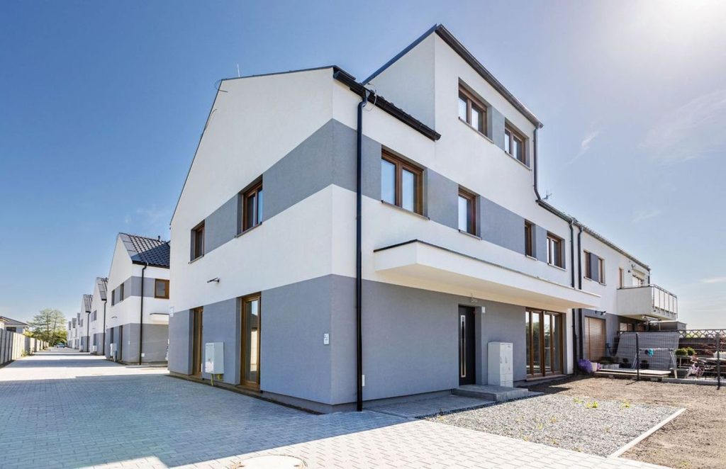 Spacerowa Park Radwanice (ul. Spacerowa) - Row housing - visualization