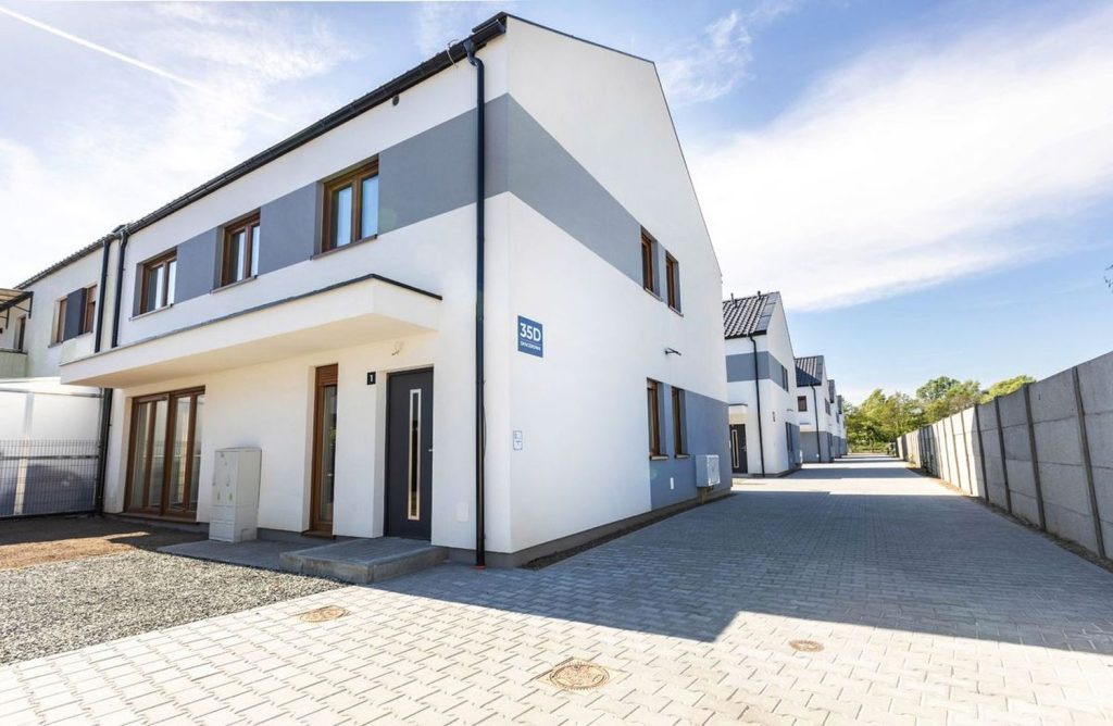 Spacerowa Park Radwanice (ul. Spacerowa) - Row housing - visualization