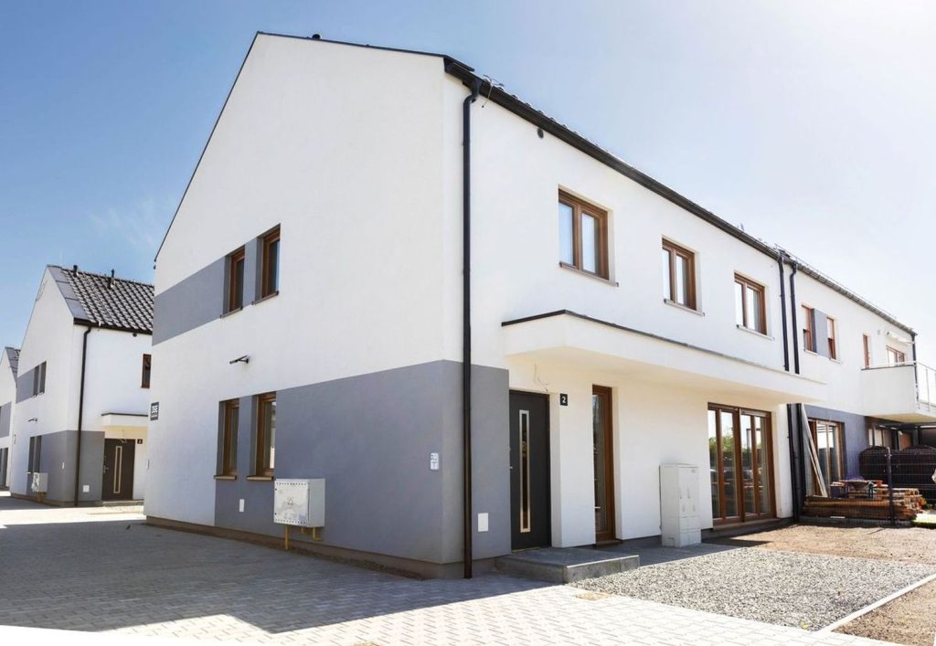Spacerowa Park Radwanice (ul. Spacerowa) - Row housing - visualization