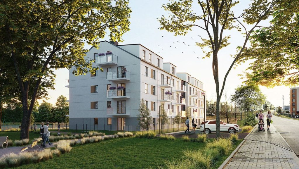 Szmaragdowy Park (ul. Topazowa 2) - Multi apartment - visualization