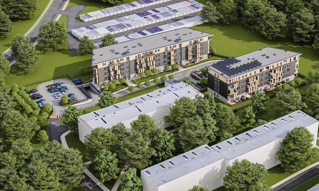 Zielone Tarasy (ul. Zagłębiowska) - Multi apartment - visualization