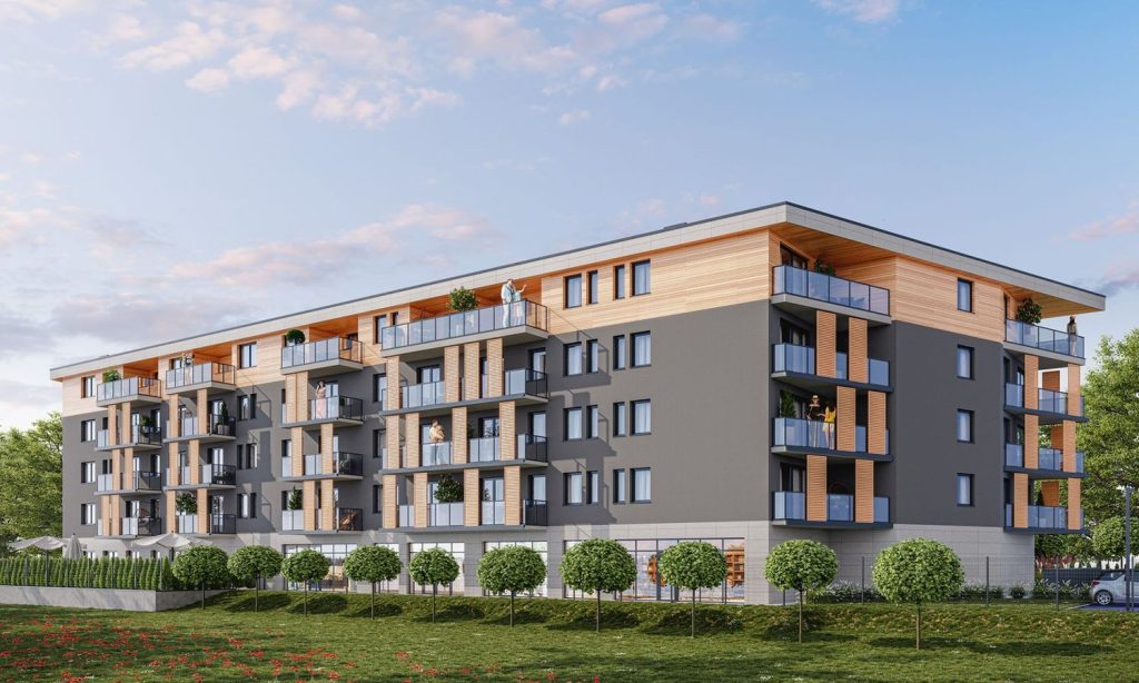 Zielone Tarasy (ul. Zagłębiowska) - Multi apartment - visualization
