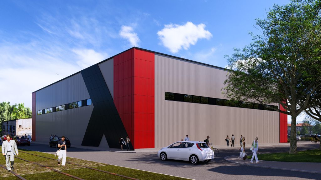 KURŠI internetveikala preču izsniegšanas punkts (Ropažu iela 95) - Noliktava / Izplatīšanas centrs - vizualizācija