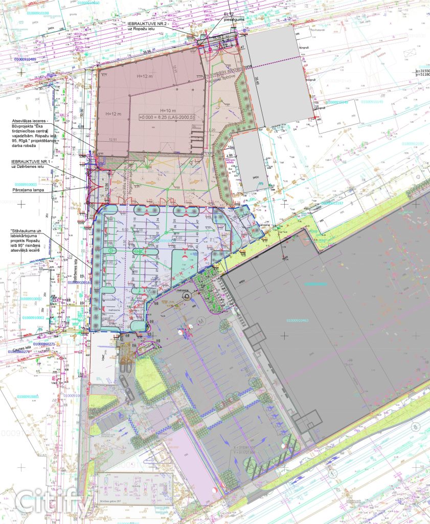 KURŠI internetveikala preču izsniegšanas punkts (Ropažu iela 95) - Noliktava / Izplatīšanas centrs - vizualizācija